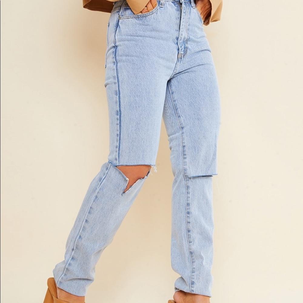 PLT straight leg jeans